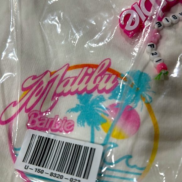 Barbie x Forever 21 Booty Shorts Malibu Barbie comes with hang tags NWT - Picture 9 of 10